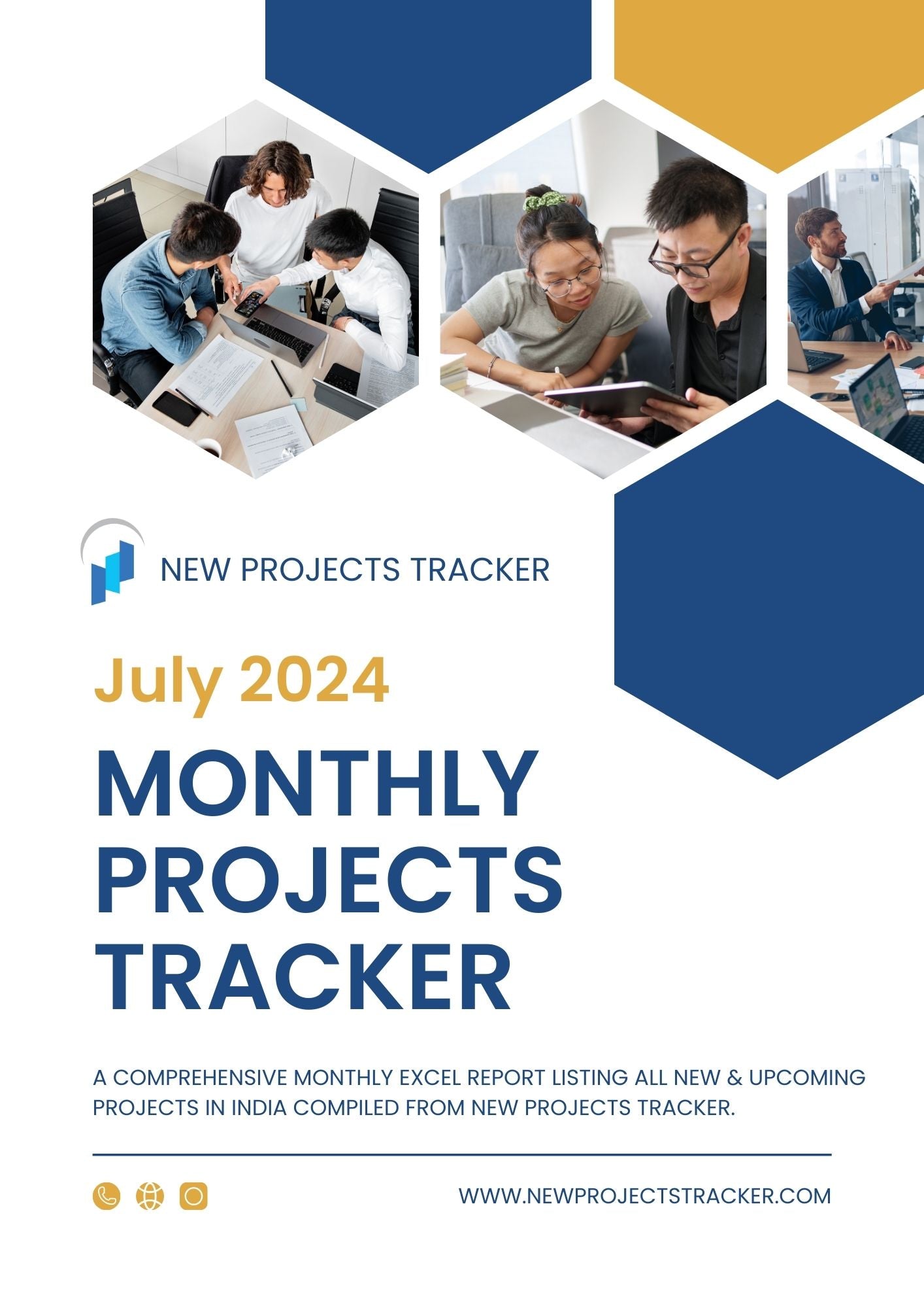 Monthly Projects Tracker – July 2024