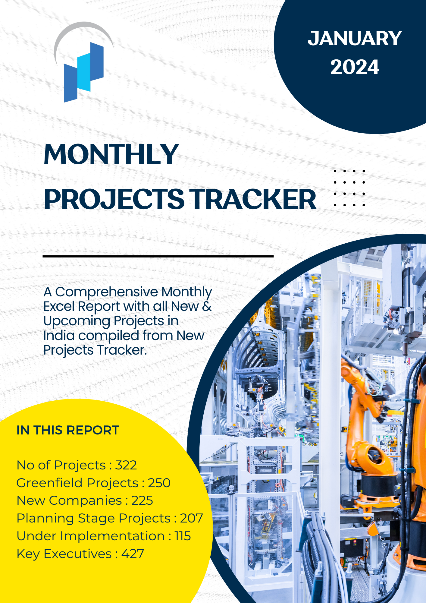 Monthly Projects Tracker – January 2024