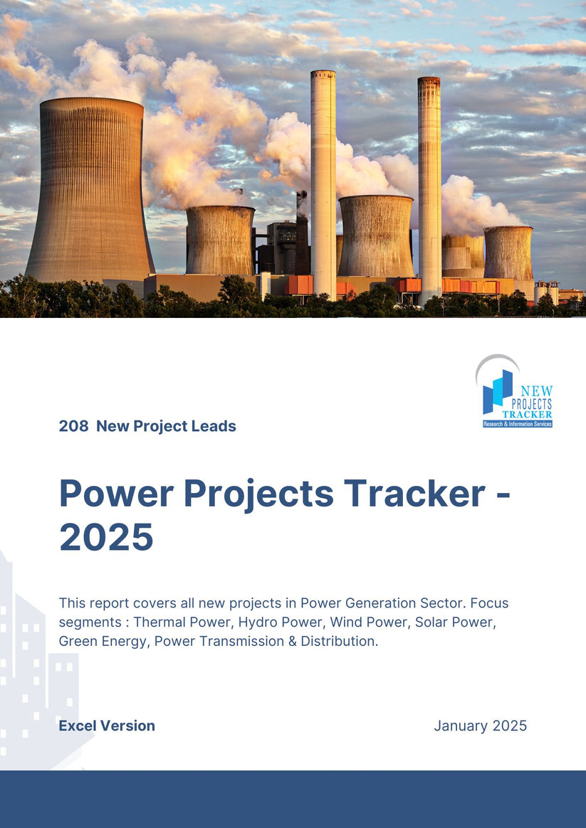 Power Generation Projects Tracker – 2025 – NPT Report Store
