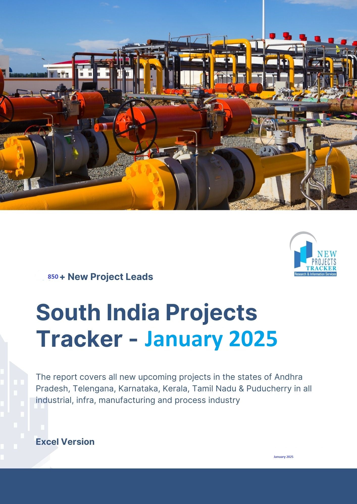 South India Projects Tracker – Jan 2025