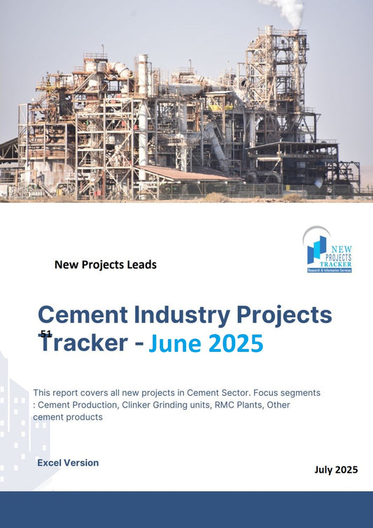 Cement Projects Tracker – June 2025