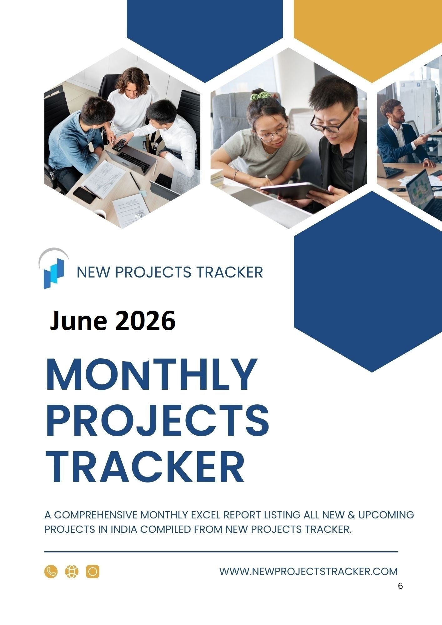 Monthly Projects Tracker – June 2026