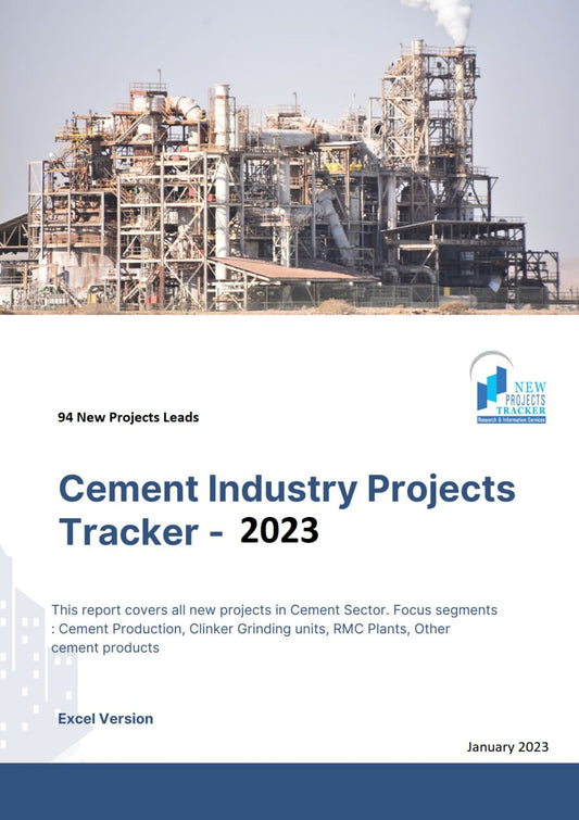 Cement Industry Projects Tracker – 2023